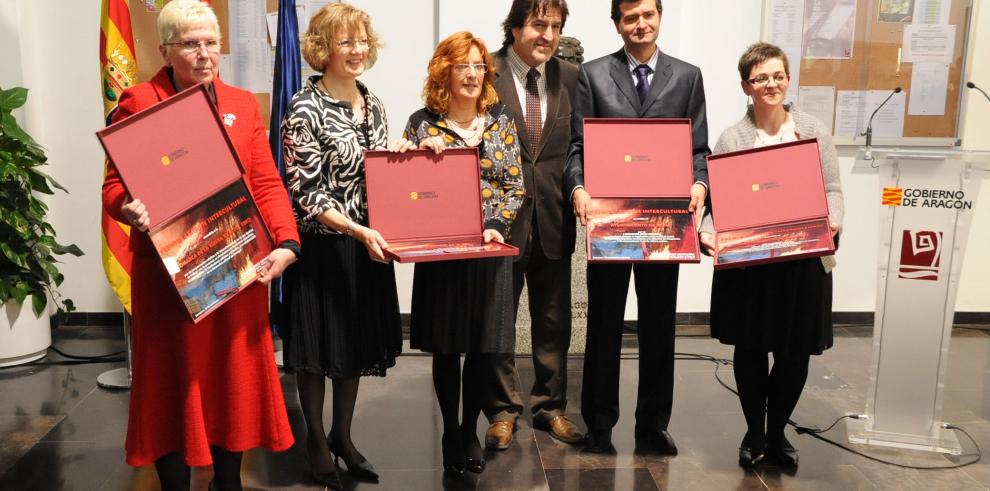 La consejera Broto entrega los Premios Aragón Intercultural 2009
