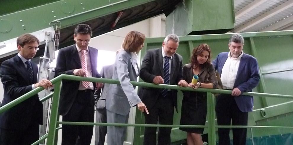 La planta de reciclado de envases ligeros de Huesca dará servicio a diez comarcas aragonesas