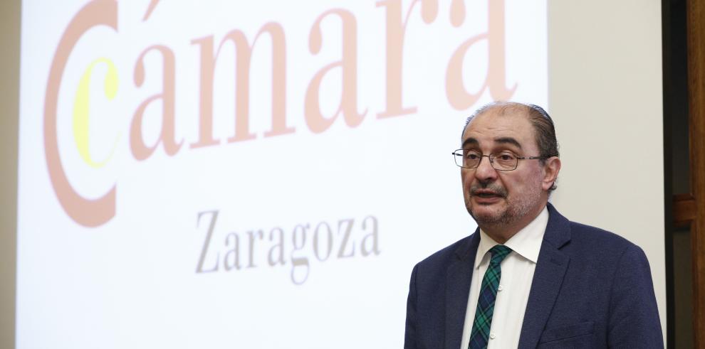 Lambán: "Aragón está en una situación económica que permite ver con más optimismo el futuro"