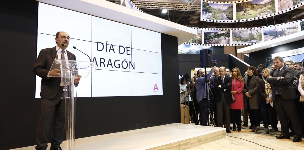 Gran día para Aragón en Fitur con el apoyo del Embajador de China y de la Ministra de Turismo que aportan grandes anuncios para la promoción turística de Aragón