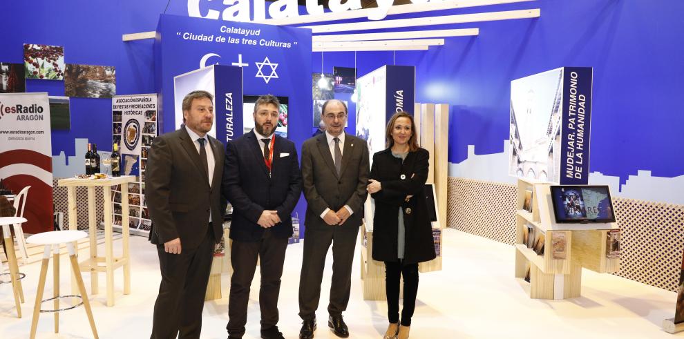 Gran día para Aragón en Fitur con el apoyo del Embajador de China y de la Ministra de Turismo que aportan grandes anuncios para la promoción turística de Aragón