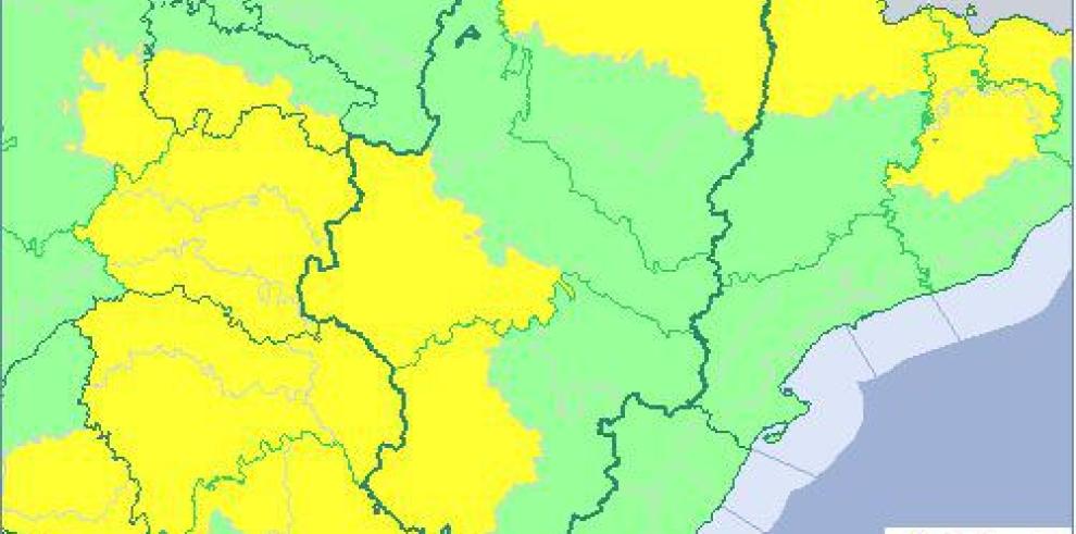 AVISO AMARILLO POR NIEBLAS Y TEMPERATURAS MÍNIMAS