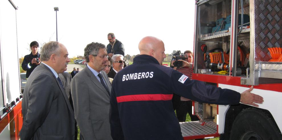 El Departamento de Política Territorial, Justicia e Interior refuerza los medios de Protección Civil en la provincia de Huesca