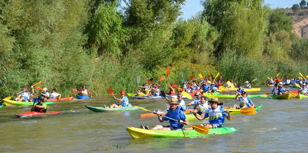 Turismo de Aragón colaborará en la celebración de la XV edición del descenso del Cinca en piraguas