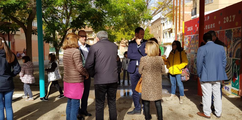 Felipe Faci visita el nuevo ciclo de energías renovables de Andorra donde se forman los futuros trabajadores de la zona