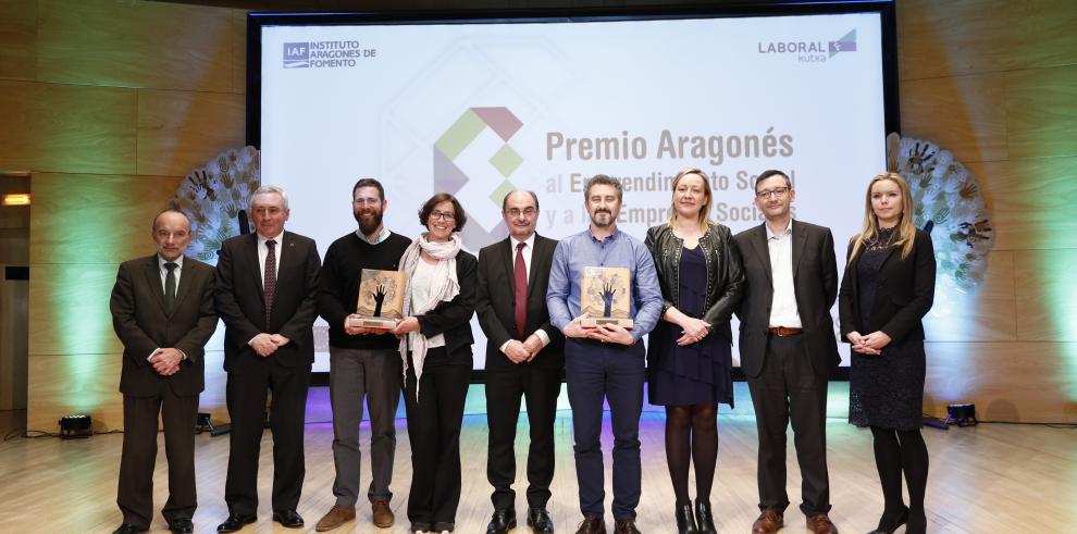 Mapiser y Senderos de Teja, Premios Aragón de Emprendimiento Social