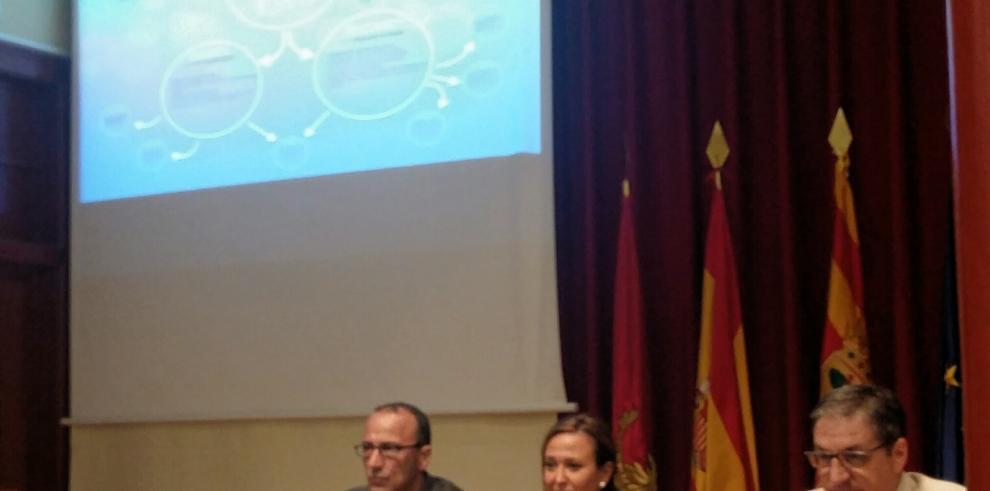 La consejera invita a los agentes deportivos a participar en la elaboración del primer Plan Estratégico del Deporte en Aragón