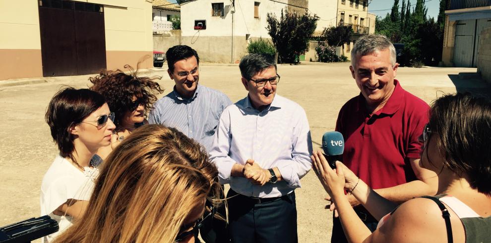 Los consejeros de Presidencia y Desrrollo Rual y Sostenibilidad se han reunido esta mañana con los alcaldes de los pueblos afectados por el incendio