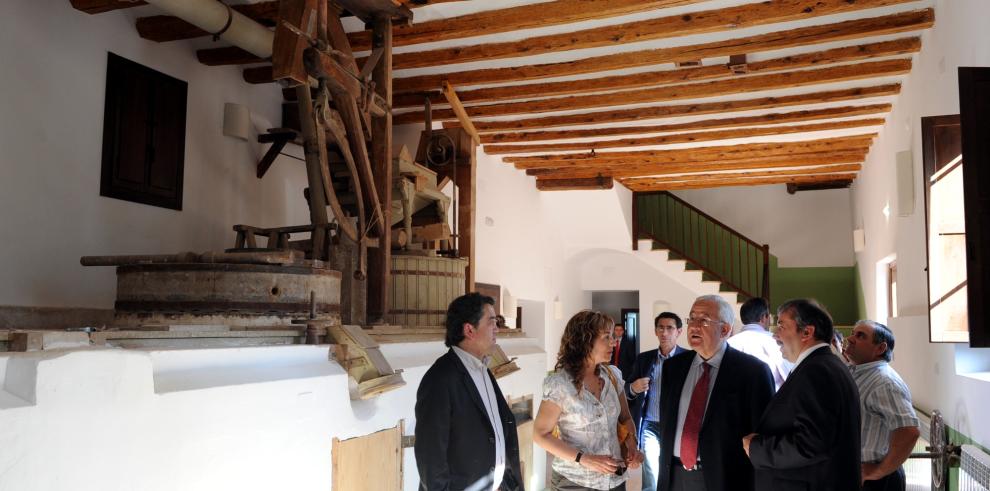 Imágenes de la visita del vicepresidente a Monreal del Campo