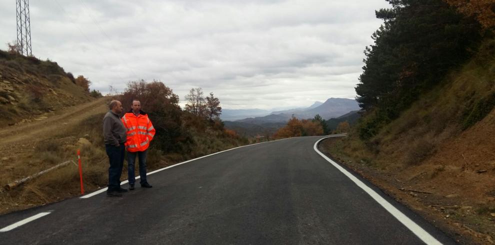 El Gobierno de Aragón invierte 429.745 en carreteras de las Altas Cinco Villas