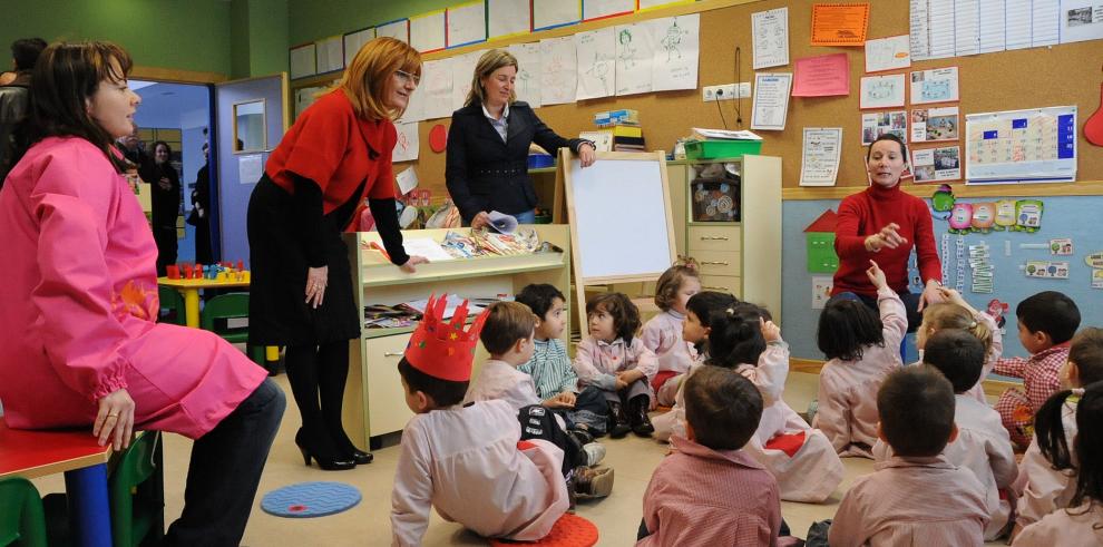 El colegio Octavus de Utebo tiene ya en sus aulas más de 250 alumnos, tras la apertura de los aularios de Educación Primaria