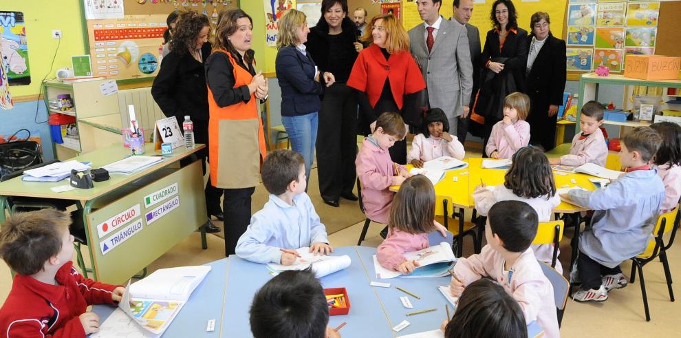 El colegio Octavus de Utebo tiene ya en sus aulas más de 250 alumnos, tras la apertura de los aularios de Educación Primaria