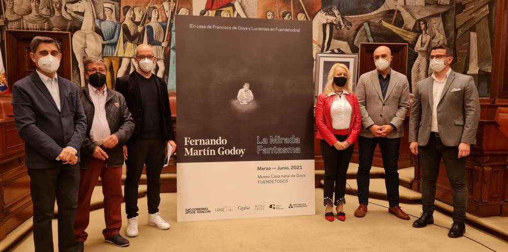 Fernando Martín Godoy homenajea a Goya en su casa natal con ‘La mirada fantasma’, un juego con la memoria, la ficción y la percepción