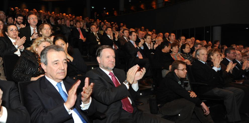 El presidente de Aragón participa en el Centenario del Centro Aragones en Barcelona