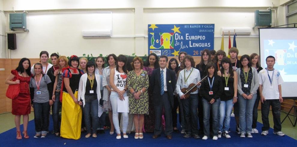 El Instituto Ramón y Cajal, el primero plurilingüe de Aragón, celebra el Día Europeo de las Lenguas 