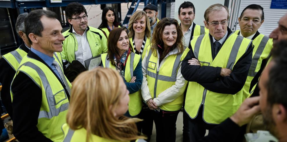 Pedro Duque y Pilar Alegría conocen los proyectos de “investigación frontera” del Laboratorio Subterráneo de Canfranc