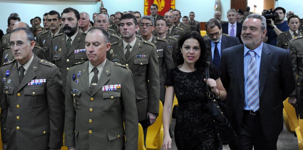 El consejero de Medio Ambiente, Alfredo Boné, ha asistido a la entrega de una certificación ambiental a la Base militar General Ricardos