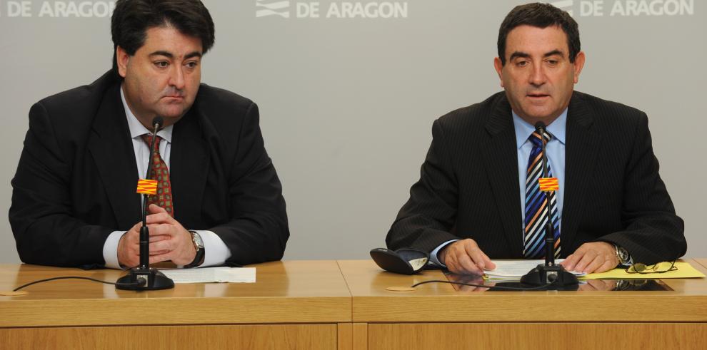 El Gobierno de Aragón invierte 9,4 millones de euros en el Plan de Conservación Extraordinaria de la Red Autonómica Aragonesa en 2009 