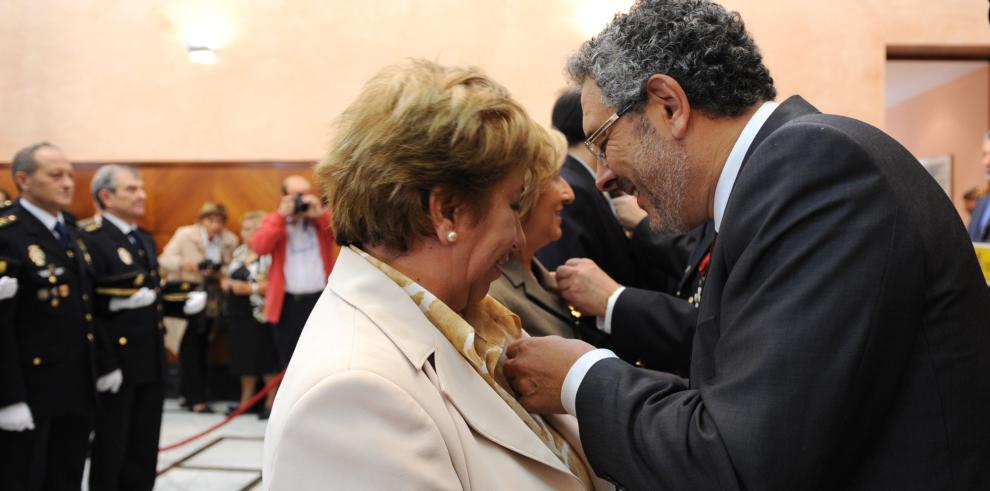 El consejero de Política Territorial, Justicia e Interior ha asistido al Día de la Policía en Zaragoza