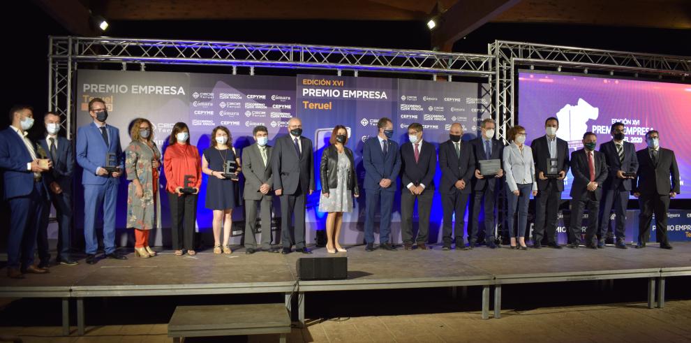 Sendín recibe el Premio Empresa Teruel 2020