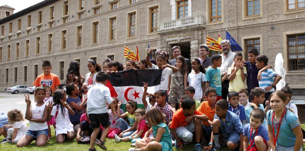 Aragón da la bienvenida a los niños saharauis