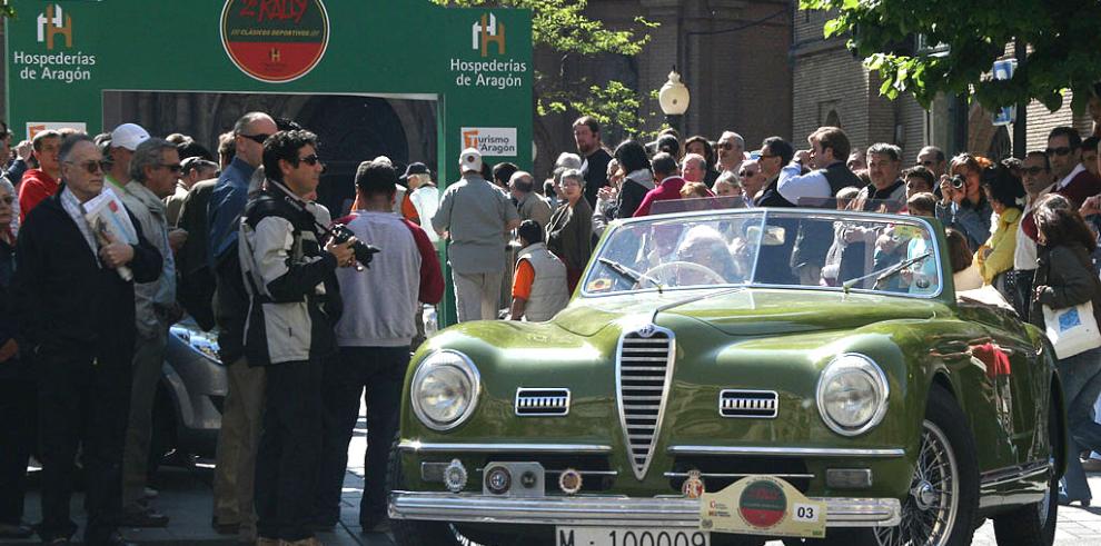  El V Rally Internacional Hospederías de Aragón para Clásicos Deportivos se celebra del 31 de marzo al 3 de abril