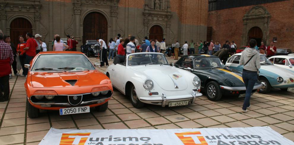  El V Rally Internacional Hospederías de Aragón para Clásicos Deportivos se celebra del 31 de marzo al 3 de abril