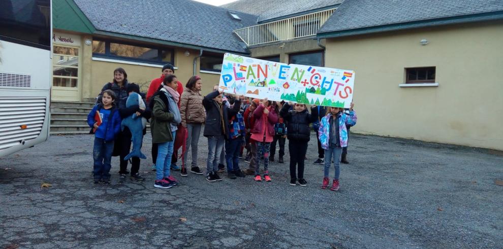 El patués cruza la frontera de la mano de los alumnos del CRA Alta Ribagorza 