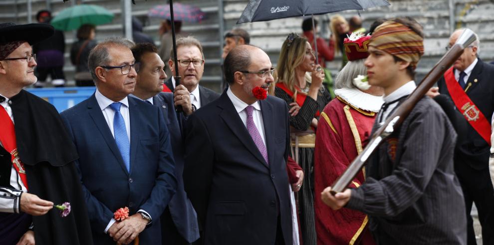 El Presidente de Aragón celebra en Jaca la festividad del primer viernes de mayo que "nos remite al origen del Reino de Aragón"