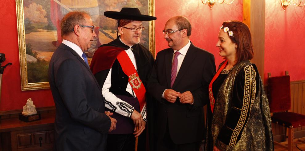 El Presidente de Aragón celebra en Jaca la festividad del primer viernes de mayo que "nos remite al origen del Reino de Aragón"