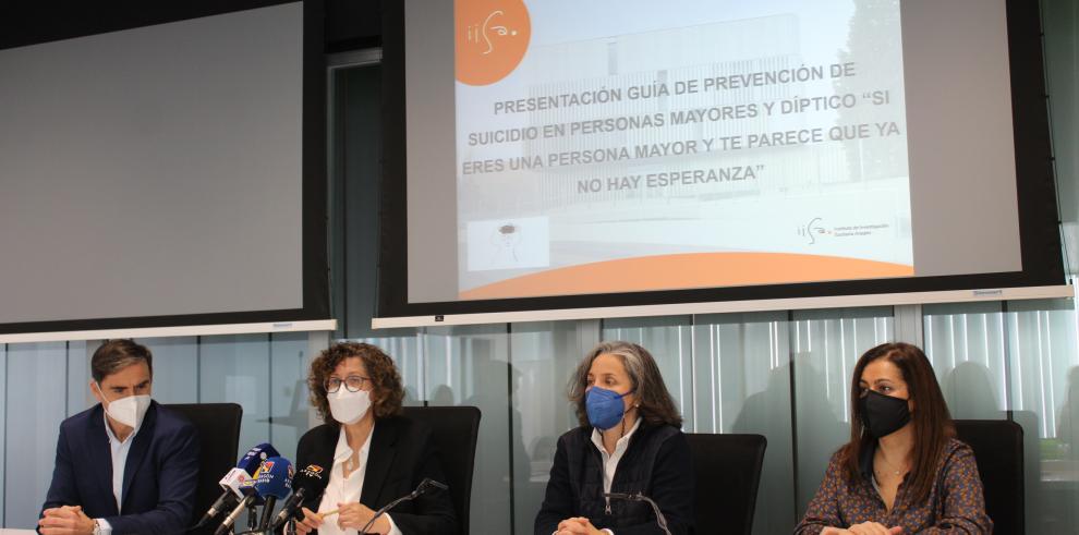 Especialistas aragoneses crean una guía práctica para prevenir el suicidio en personas mayores