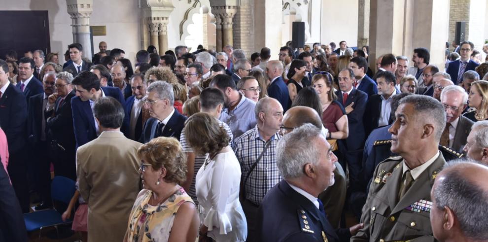 Lambán se compromete a poner a disposición de Aragón todas sus fuerzas y talento