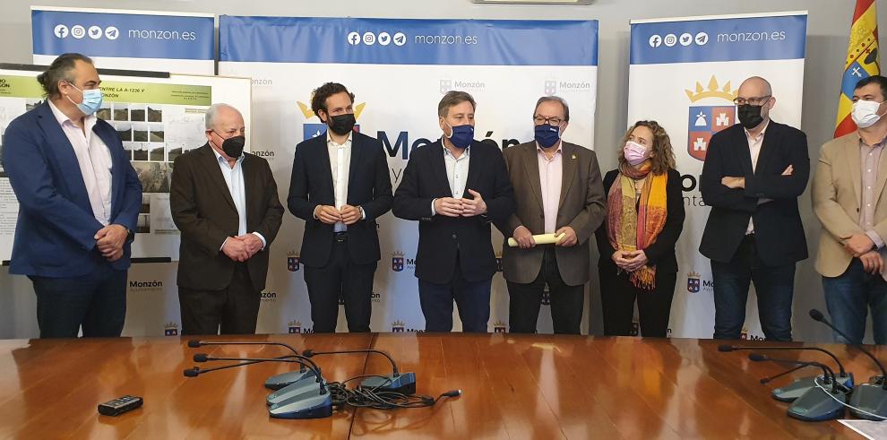 Soro presenta el proyecto de la futura variante de Monzón