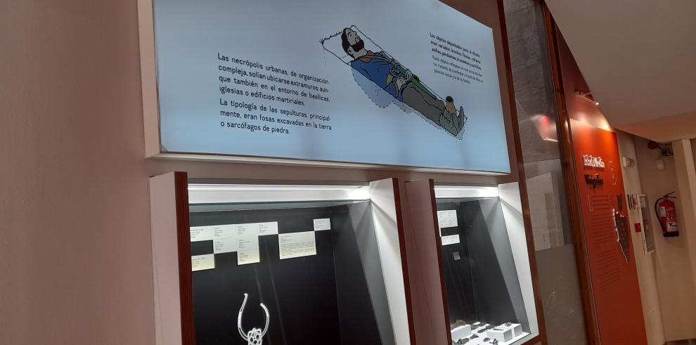 El Museo de Huesca remodela el espacio dedicado a la época visigoda