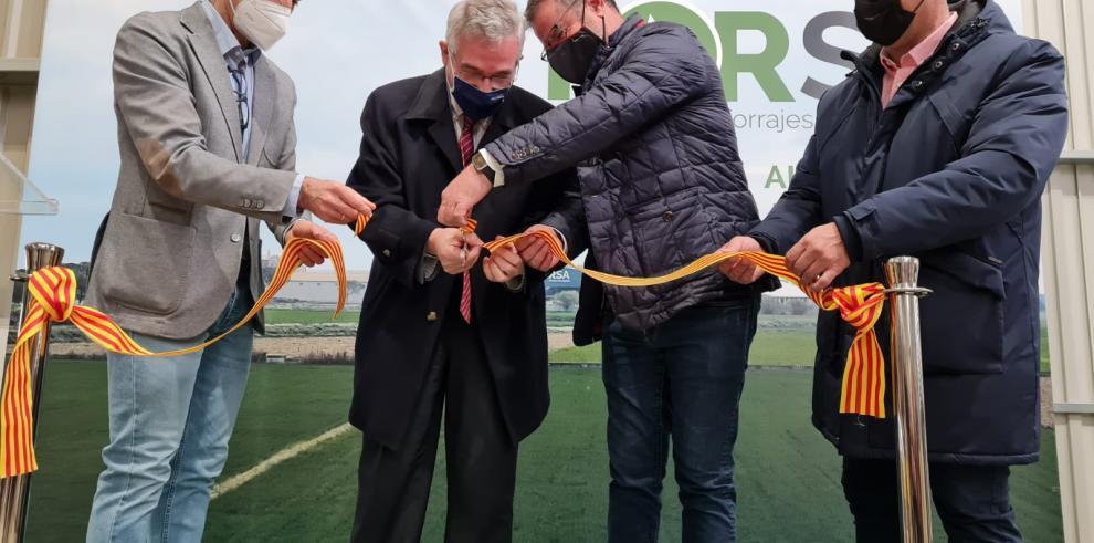 Olona destaca la capacidad competitiva del sector de la alfalfa basada en la calidad del producto