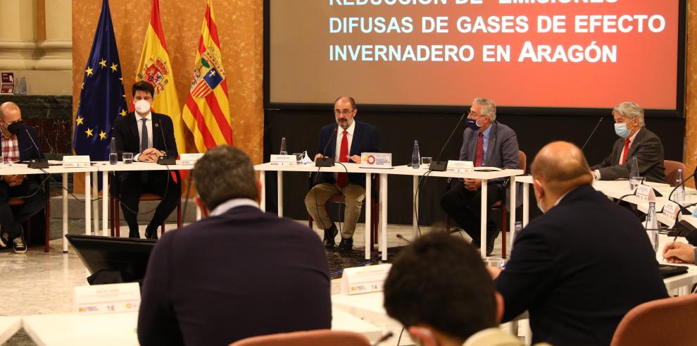 El Gobierno de Aragón promueve el primer foro para intensificar la reducción de emisiones difusas de GEI hasta un 40% 