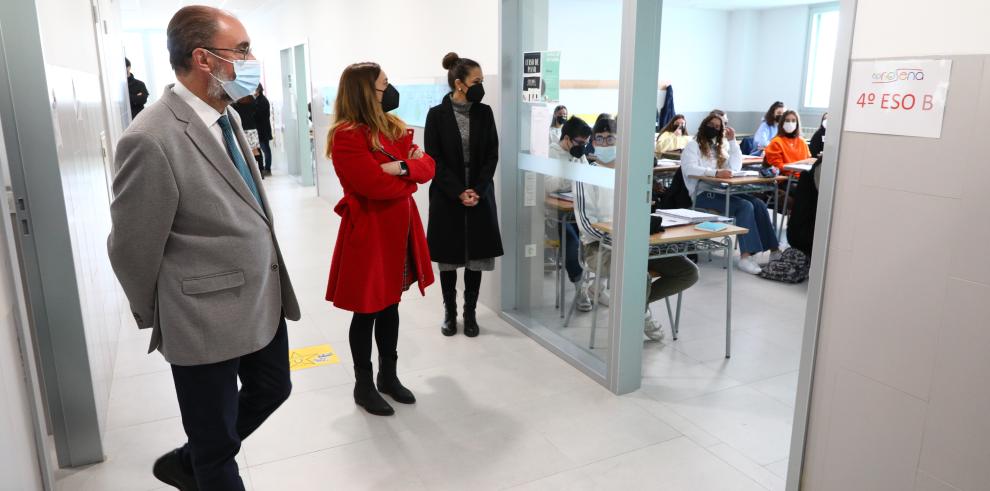 El Gobierno de Aragón ha invertido más de 130 millones de euros en nuevos centros educativos desde 2016