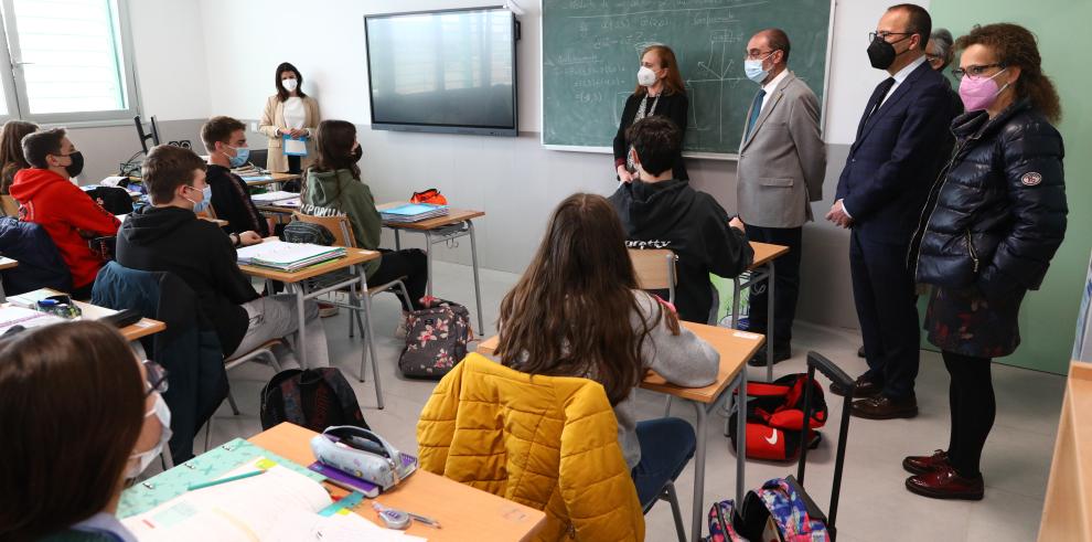 El Gobierno de Aragón ha invertido más de 130 millones de euros en nuevos centros educativos desde 2016