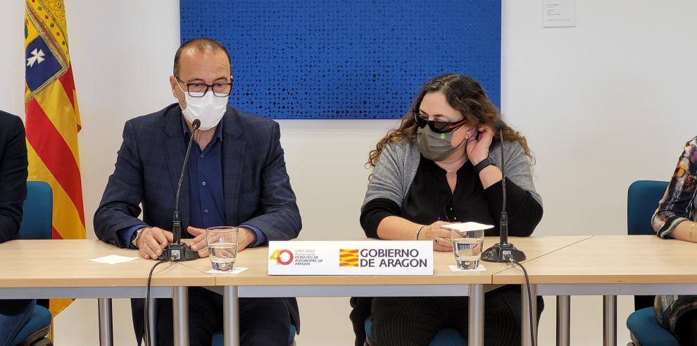 La ONCE renueva su colaboración con el Gobierno aragonés en materia de educación inclusiva del alumnado con ceguera