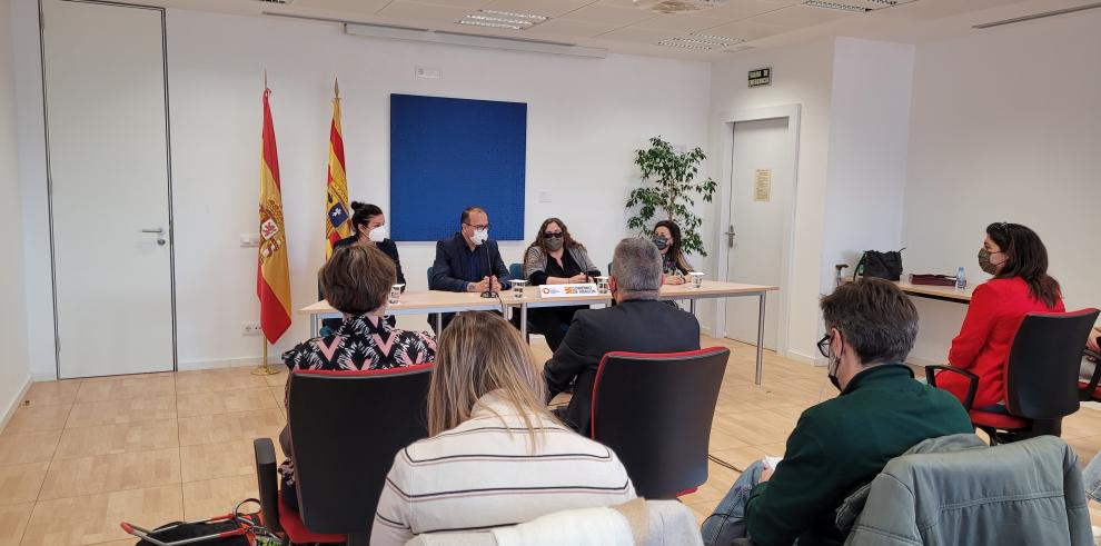 La ONCE renueva su colaboración con el Gobierno aragonés en materia de educación inclusiva del alumnado con ceguera