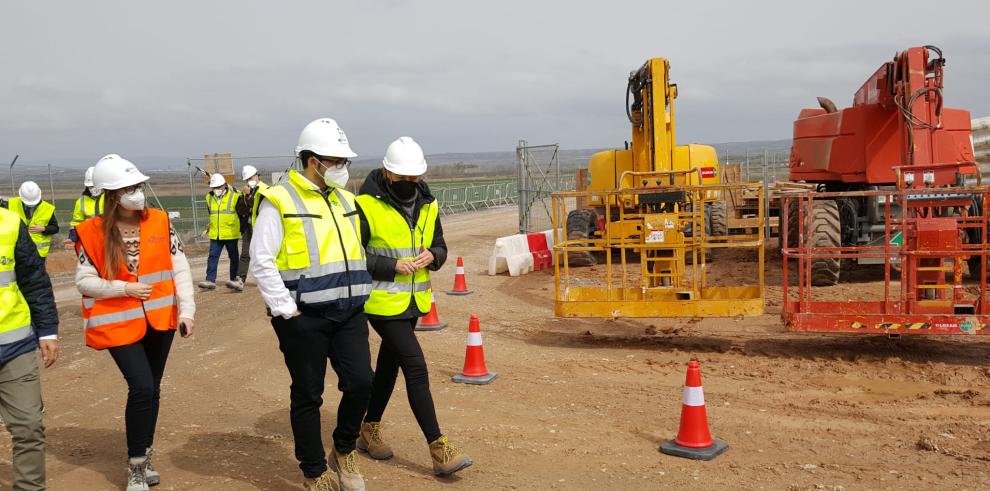 La ampliación de Saint-Gobain en Quinto estará lista a final de año tras una inversión de más de 45 millones de euros