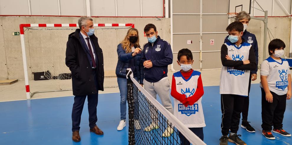 Arranca en Biota el proyecto Conecta-R, una iniciativa del Gobierno de Aragón de promoción del deporte mixto en el entorno rural