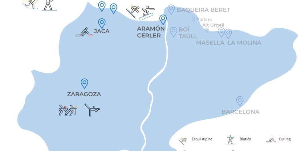 Todos los valles pirenaicos, representados en la propuesta que el Gobierno de Aragón plantea al Comité Olímpico Español