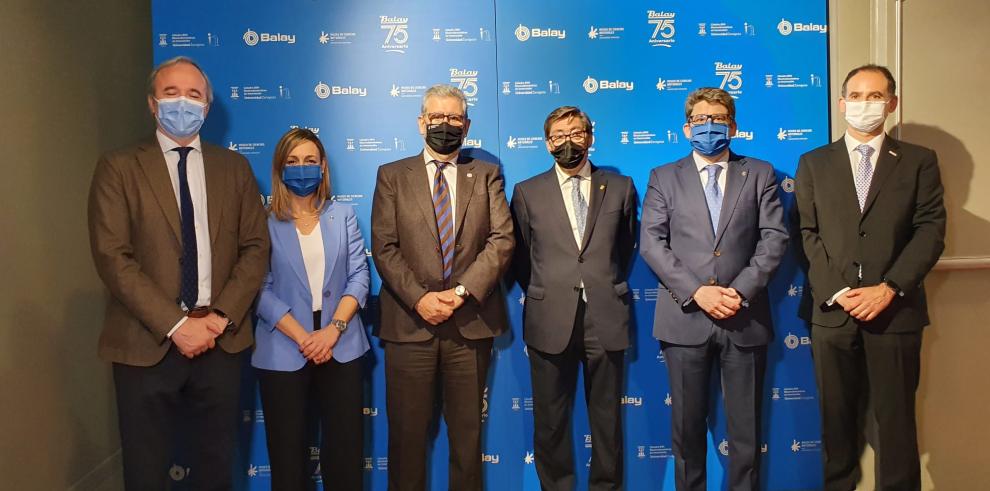 Aliaga reivindica el papel histórico y empresarial de Balay en la conmemoración de su 75 aniversario