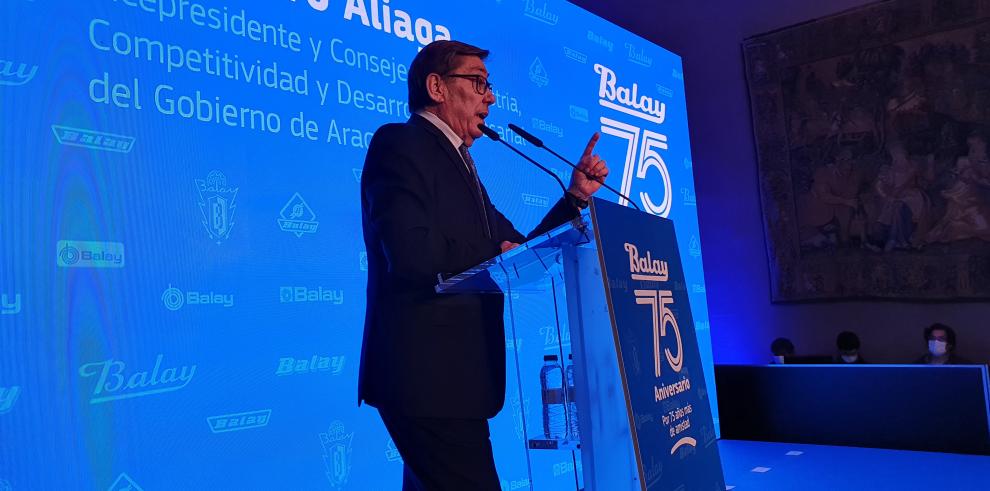 Aliaga reivindica el papel histórico y empresarial de Balay en la conmemoración de su 75 aniversario