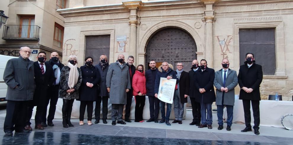 Mayte Pérez destaca en Alcañiz que la tradición del Tambor y el Bombo “nos representa, identifica y enorgullece a todos”