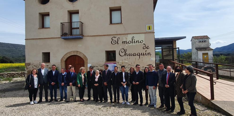 Aliaga visita El Grado