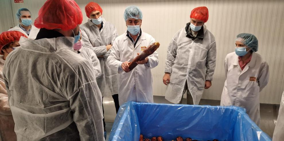 Visita a la empresa de elaborados Julián Mairal en Barbastro