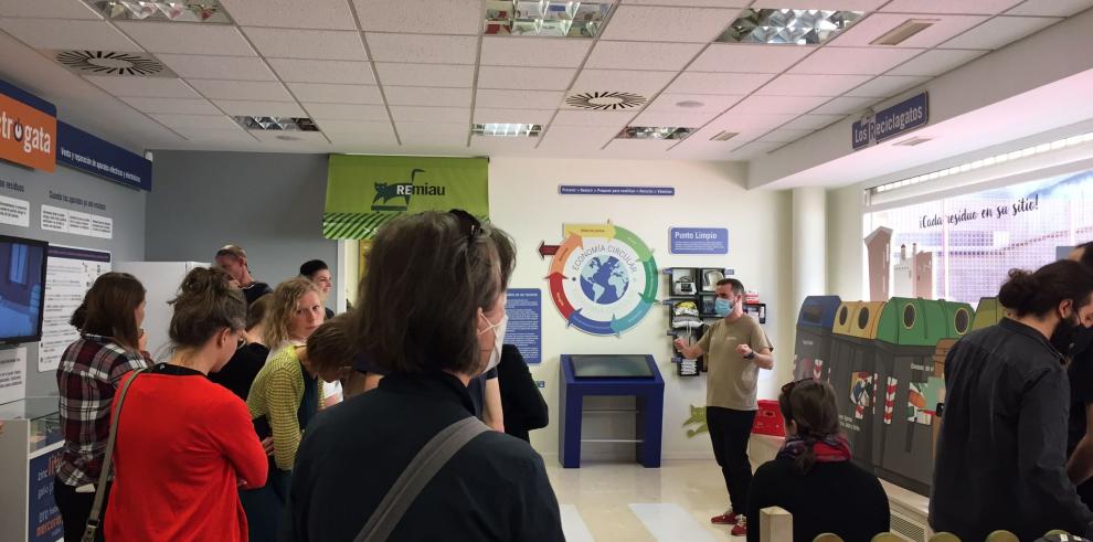 Los socios del proyecto Interreg Europe CECI visitan el Aula de Medio Ambiente Urbano