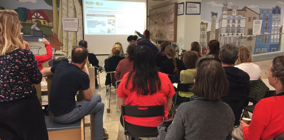 Los socios del proyecto Interreg Europe CECI visitan el Aula de Medio Ambiente Urbano